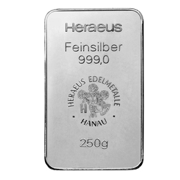 250 g Barren Silber