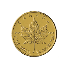 1/4 oz Maple Leaf Gold