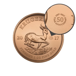 1 oz Krügerrand Gold 50 Jahre Jubiläum