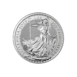 1 oz Britannia Silber Charles III
