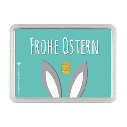 1 g Goldbarren „Hasenohren“