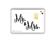 1 g Goldbarren „Mr. & Mrs.“